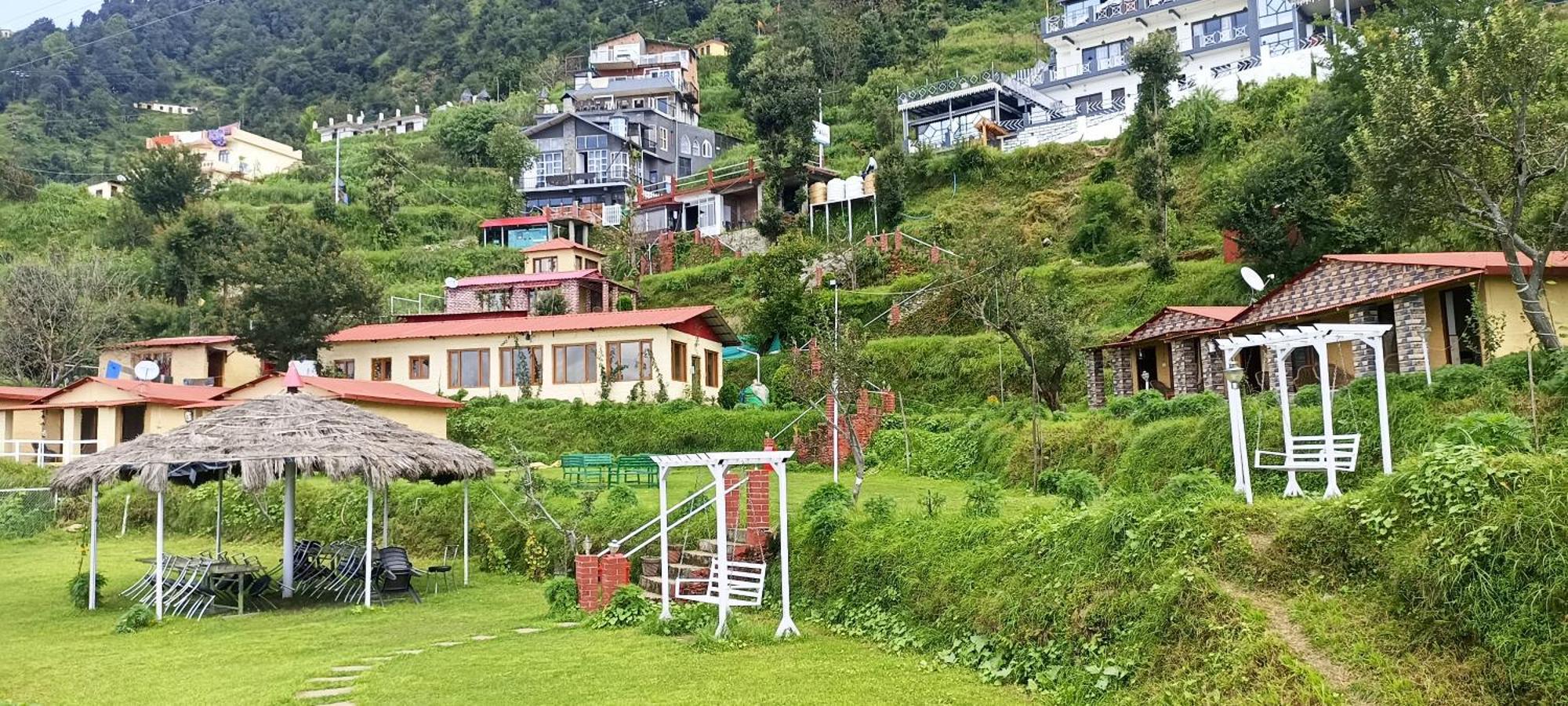 The Hillans Resort & Cottages Kanatal Exterior photo